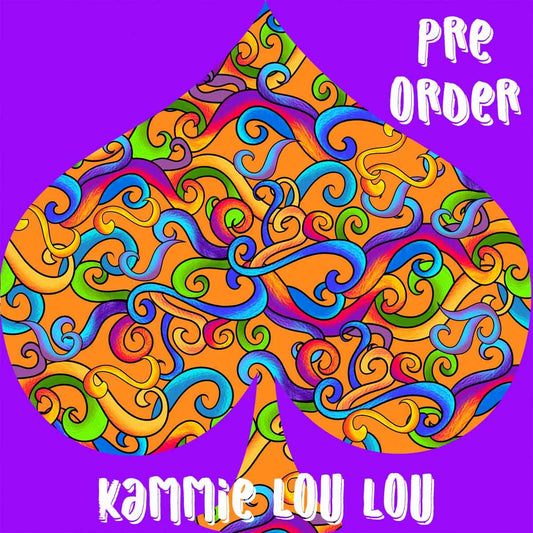 R115 Pre-Order Psychedelic Tea Party - Orange Swirls