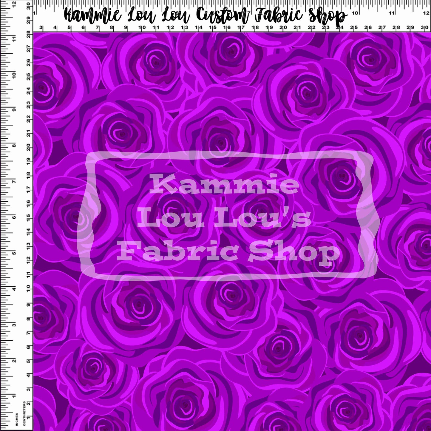 R115 Pre-Order Psychedelic Tea Party - Purple Roses