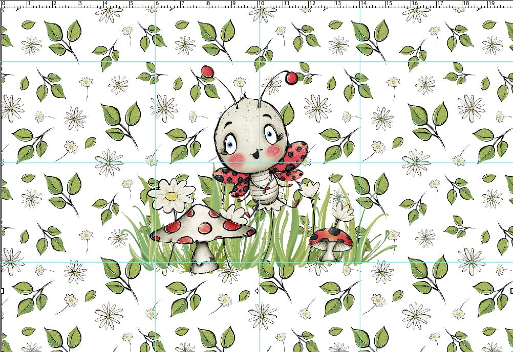 R116 Pre-Order - Little Ladybug - Panel - KID