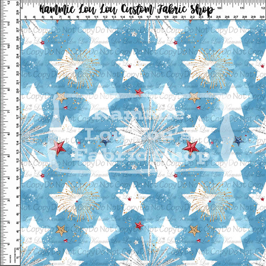 R116 Pre-Order Bless the USA - Main - Light Blue Stars