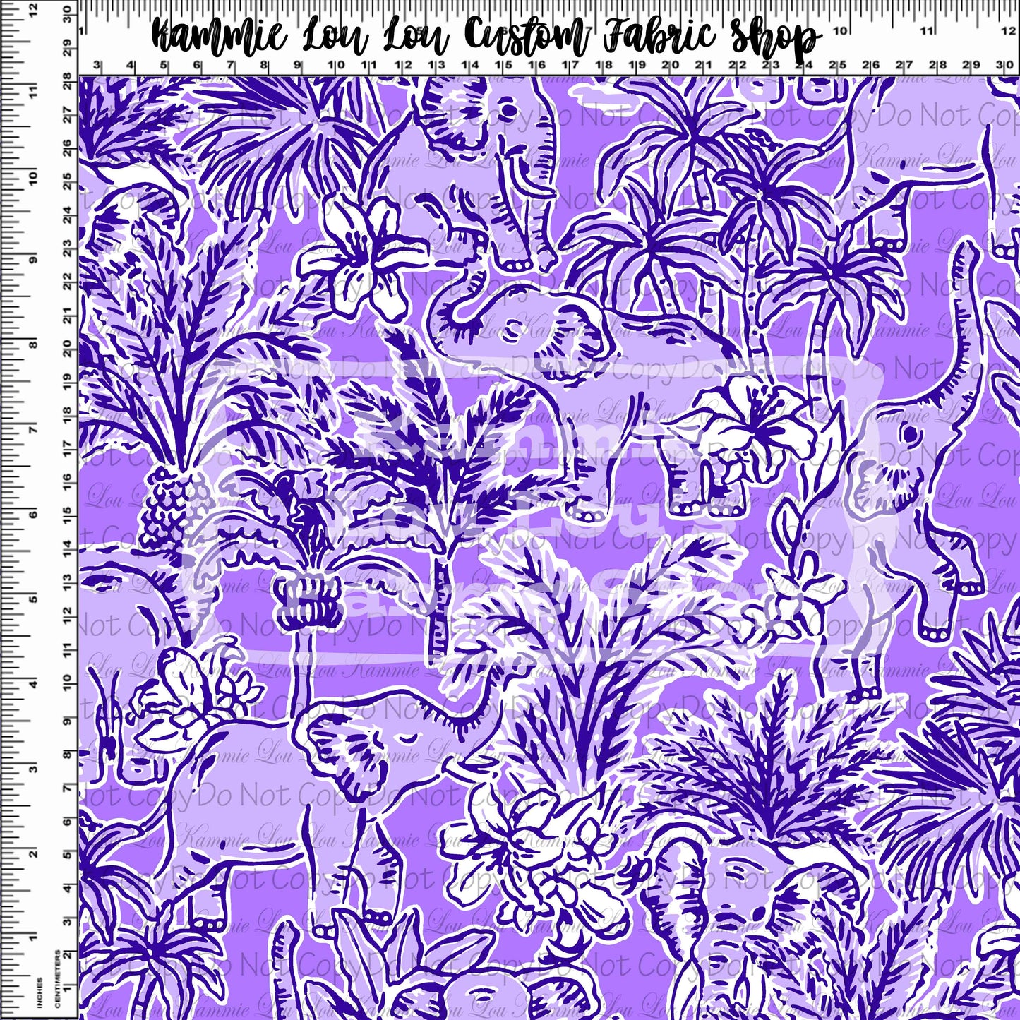 R116 Pre-Order Lillie 2022 - Elephant Jungle - Purple