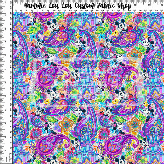R116 Pre-Order: Paisley Mouse - Small Scale