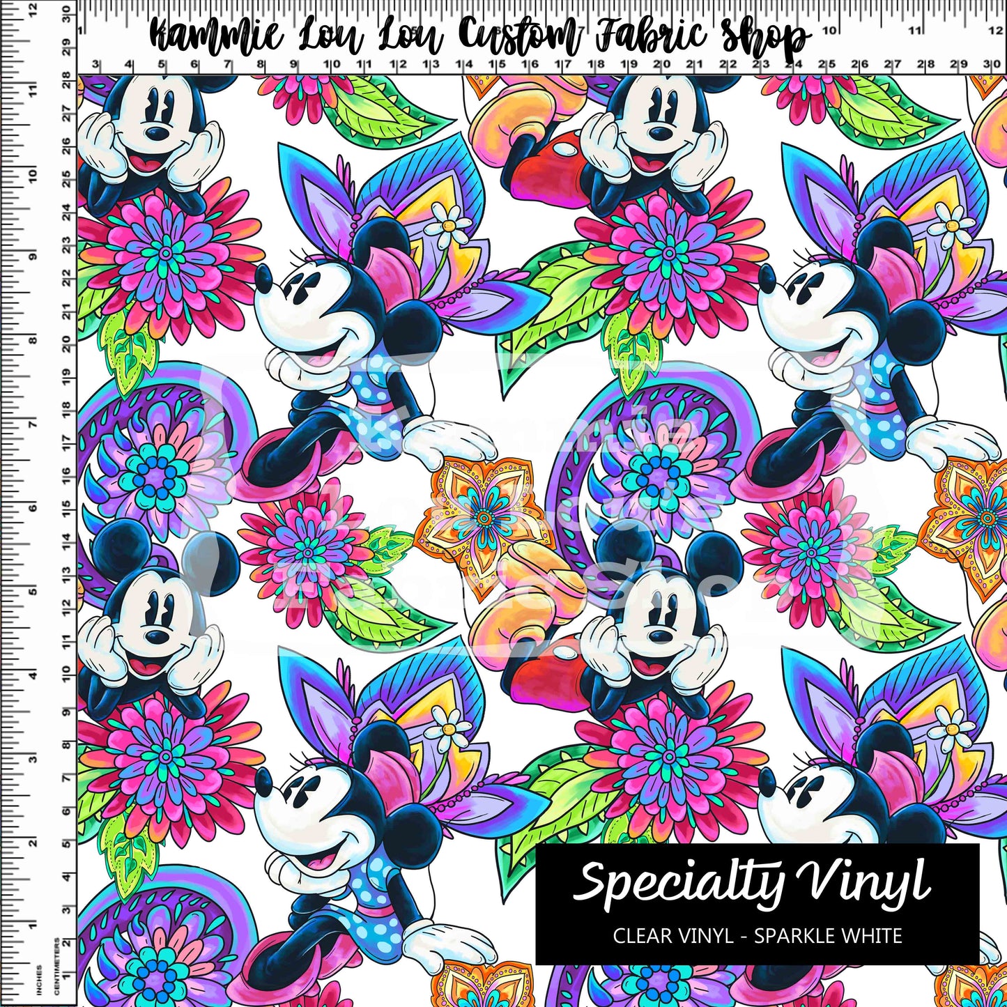 R116 Pre-Order: Paisley Mouse - Specialty Vinyl Toss - Regular Scale