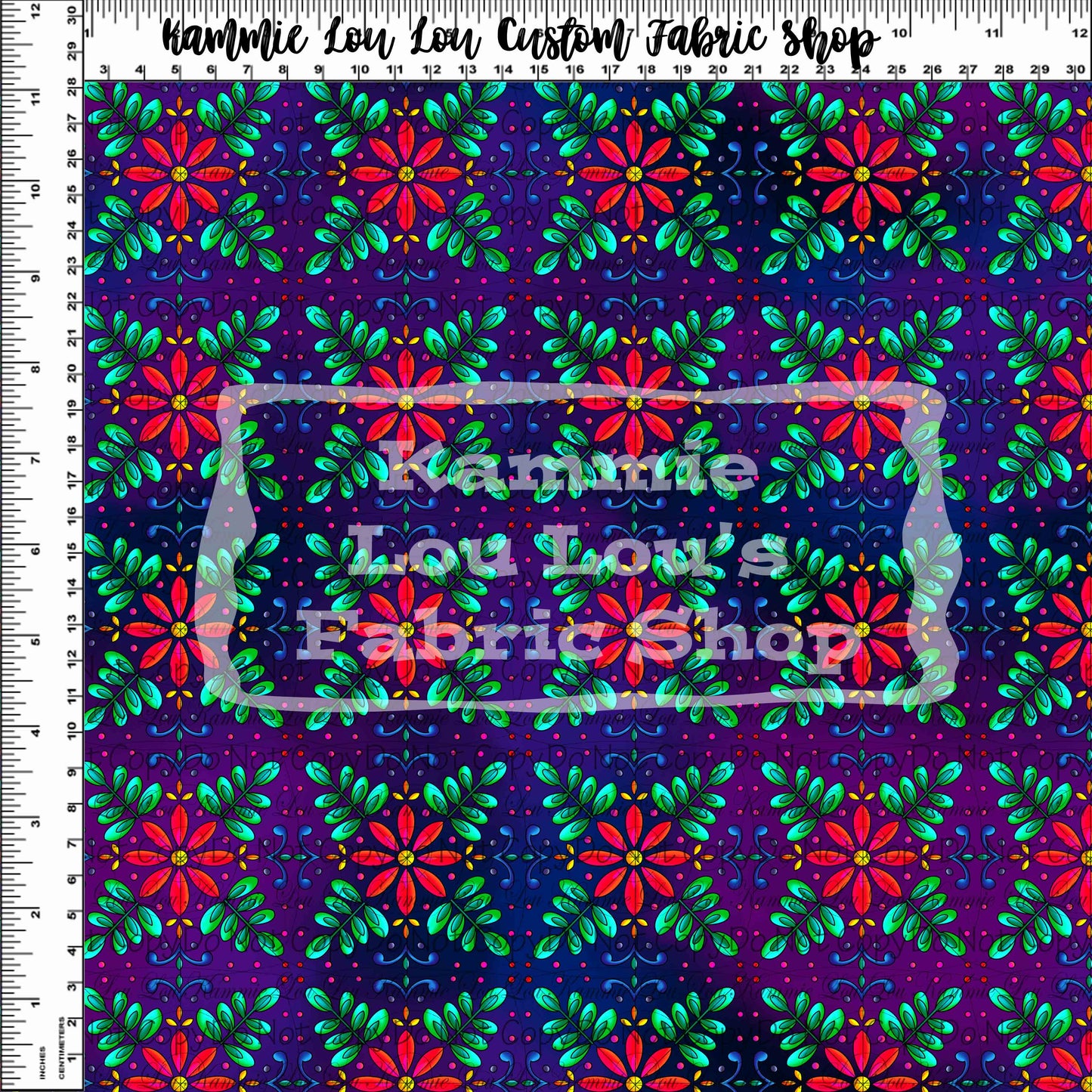 R120 Pre-Order - A Family's Story - Pattern - Blue