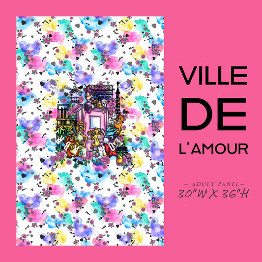 R120 Pre-Order - Ville De L'Amour - Panel - ADULT - Pastel