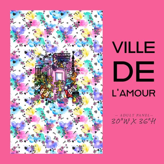 R120 Pre-Order - Ville De L'Amour - Panel - ADULT - White