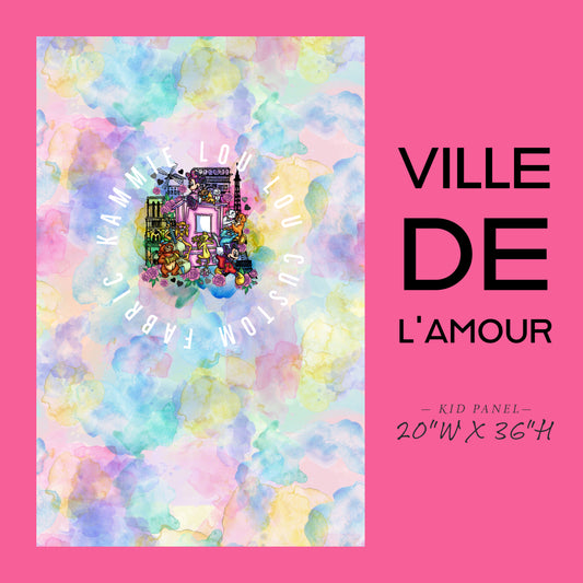 R120 Pre-Order - Ville De L'Amour - Panel - KID - Watercolor