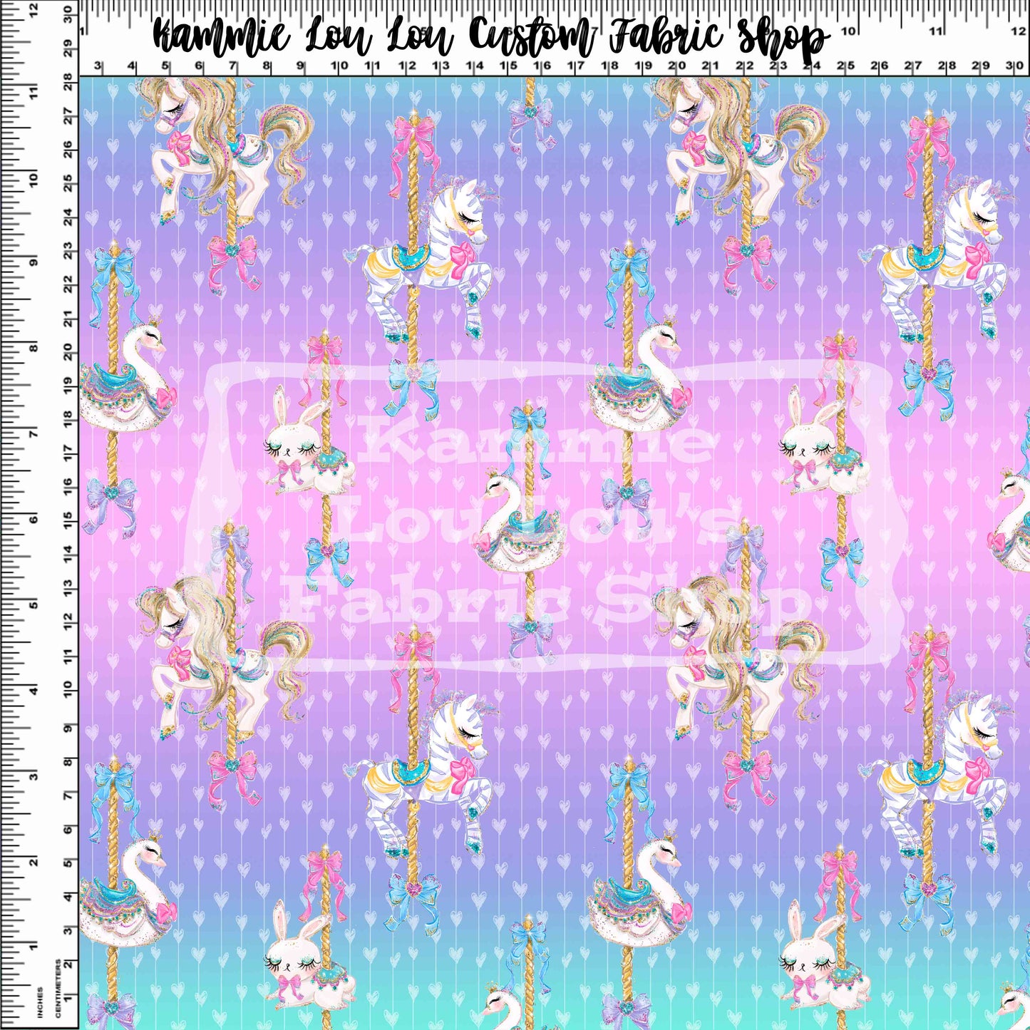 R120 Pre-Order - Whimsical Carousel Animals - OMBRE