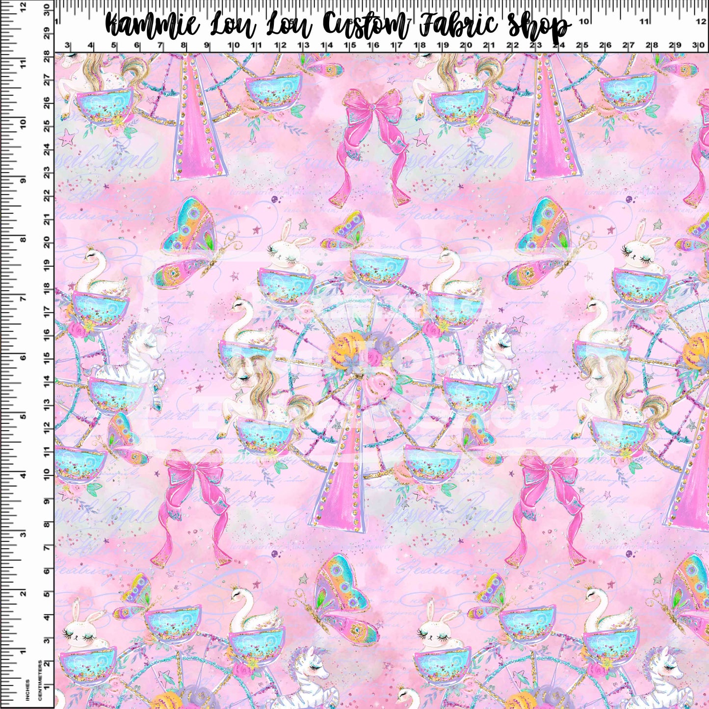 R120 Pre-Order - Whimsical Carousel Wheel of Dreams - Regular Scale - Pink