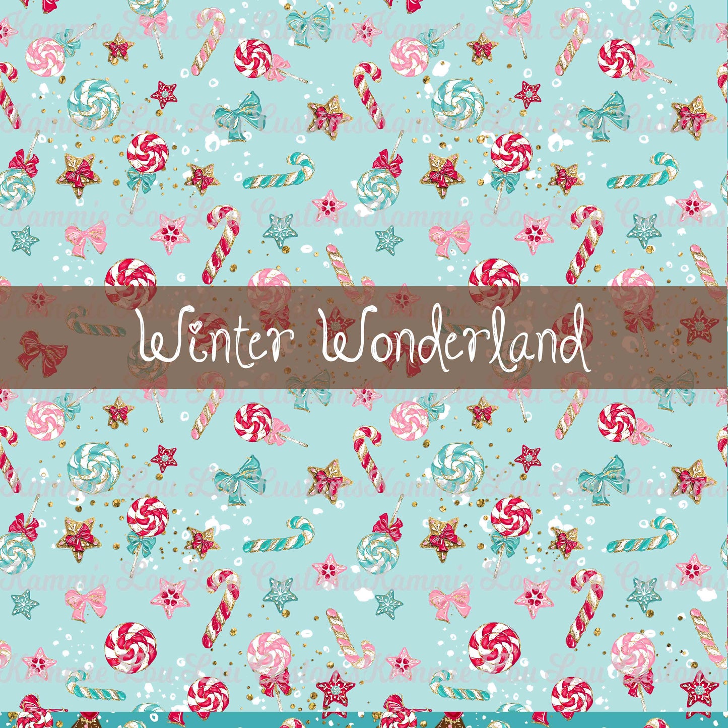 R124 Pre-Order Winter Wonderland - Toss Coordinate Teal