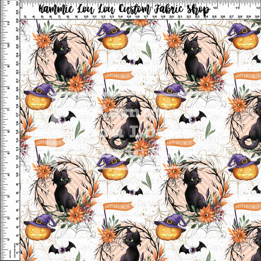 R125 Pre-Order Happy Halloween - Cat Cameo White