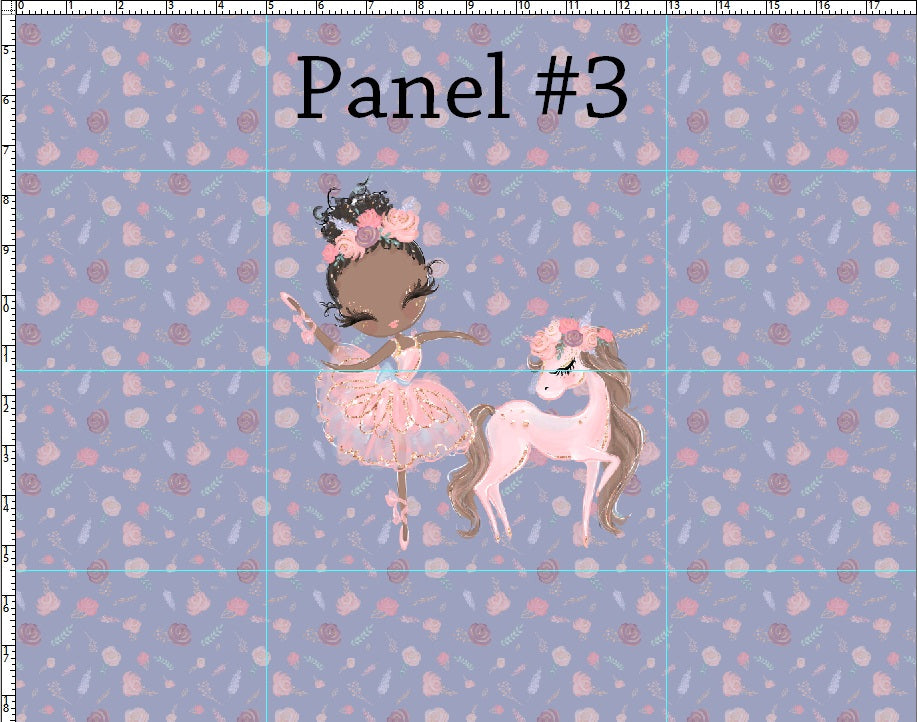 R108 Pre-Order Tiny Dancer Finale - Dancer Panels  - Panel #3 - Black Hair (18x23)