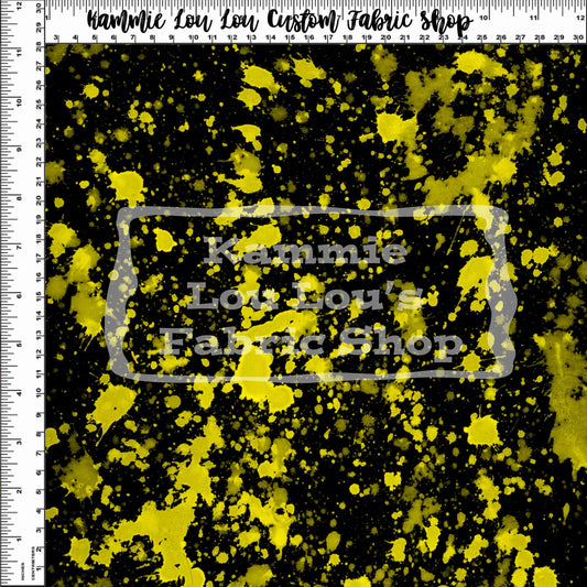 Endless Essentials Pre-Order: Paint Splatter - Yellow