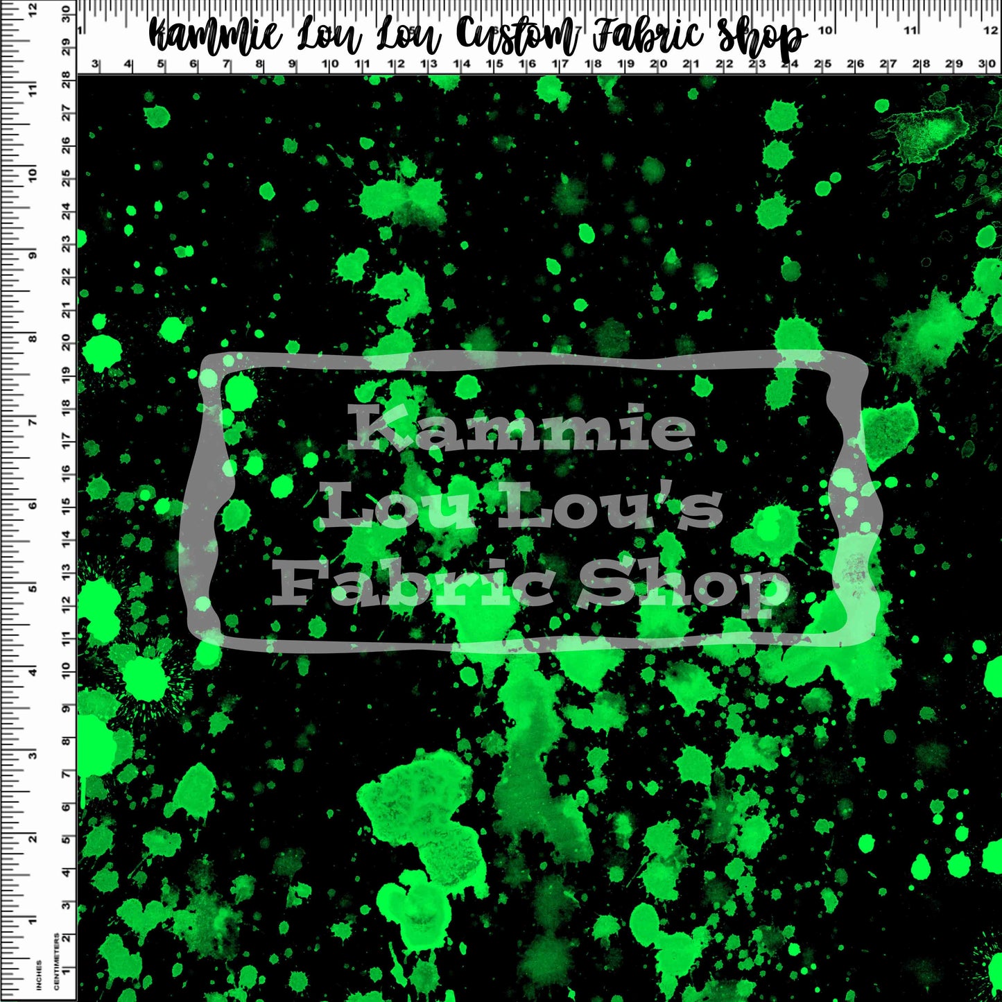 Endless Essentials Pre-Order: Paint Splatter - Neon Green