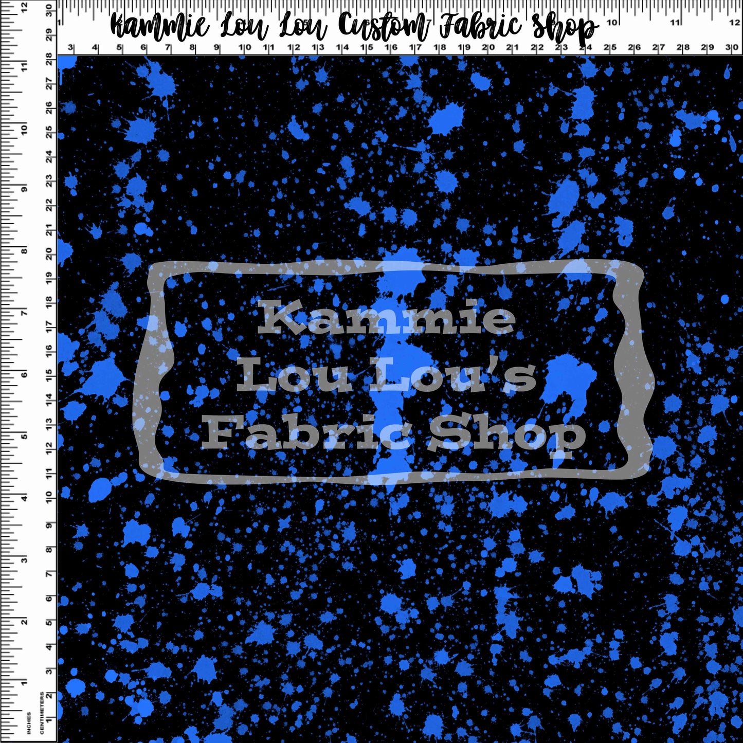 Endless Essentials Pre-Order: Paint Splatter - Blue