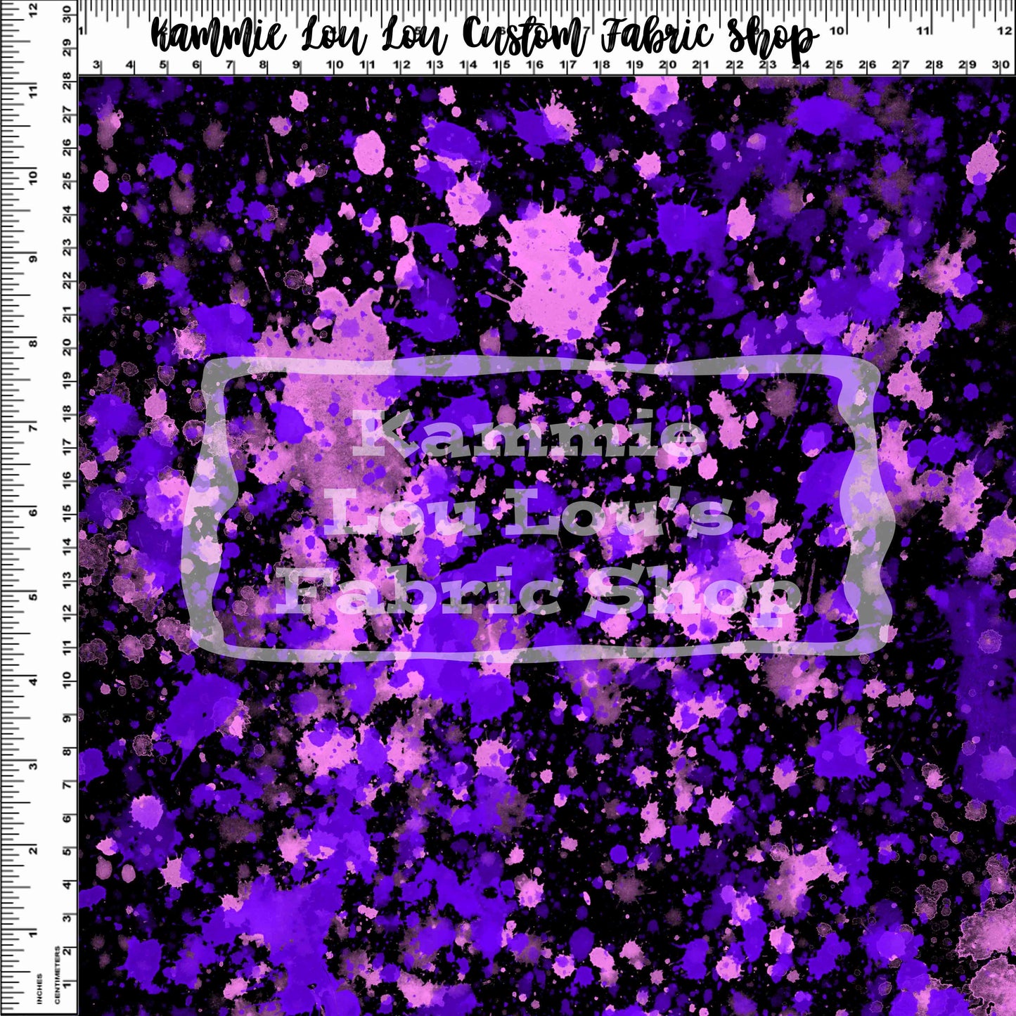 Endless Essentials Pre-Order: Paint Splatter - Purples Remix
