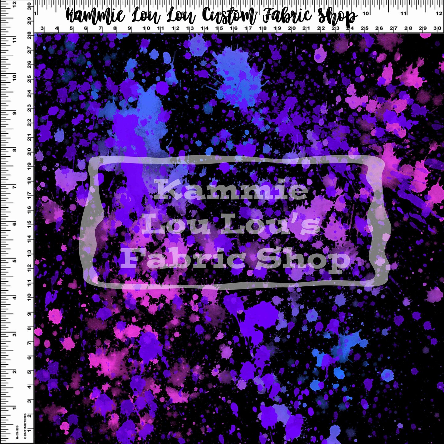 Endless Essentials Pre-Order: Paint Splatter - PurpleBlue Remix
