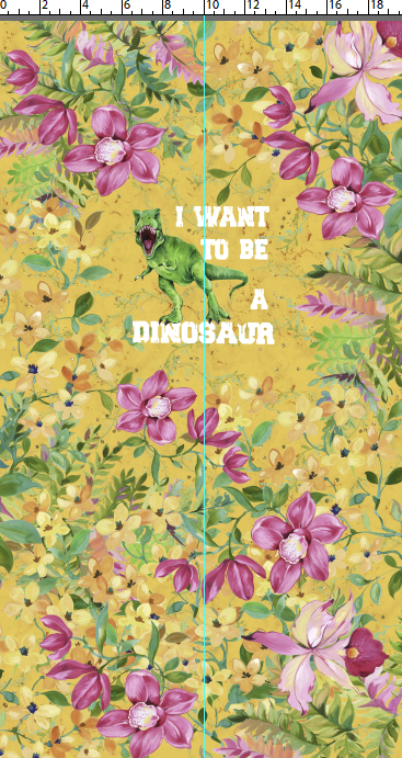 R108 Pre-Order Prehistoric Paradise - Want to be a Dino (ALL PANELS) - I Want to Be - KID - YELLOW