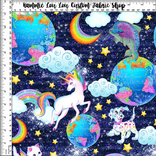 R107 Pre-Order Rainbow Friends - Navy Unicorn Toss