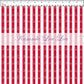 R119 Pre-Order Cherry Tree Lane - Red Glitter Stripes