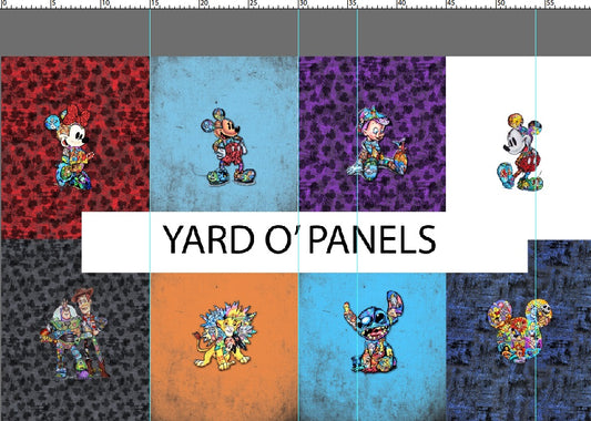 R124 Pre-Order Magic Art Finale - Yard o' panels